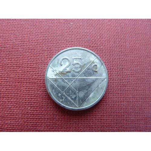 Аруба 25 центов 2009г.