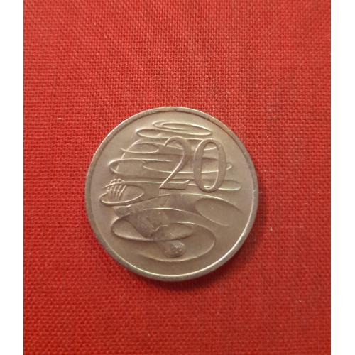 Австралия 20 центов 1974г.Утконос