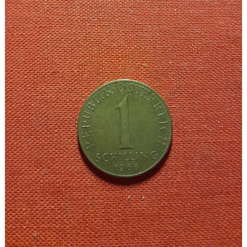 Австрия 1 шиллинг 1966г.Цветы,Эдельвейс альпийский