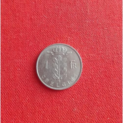 Бельгия 1 франк 1980г.