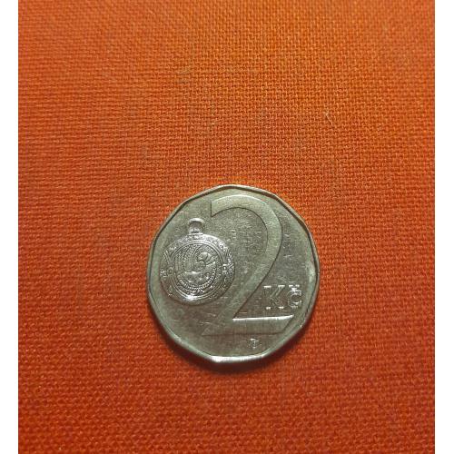 Чехия 2 кроны 1993г.