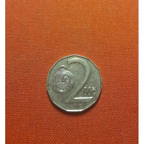 Чехия 2 кроны 1995г.