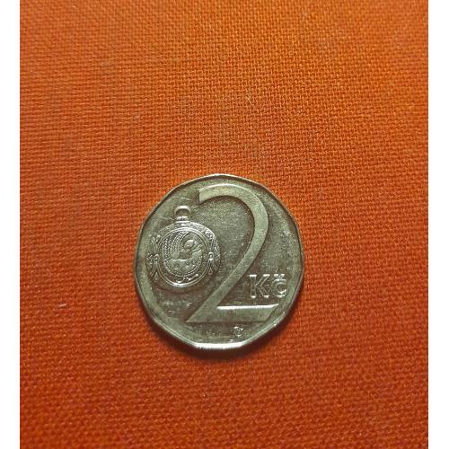 Чехия 2 кроны 1997г.