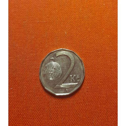 Чехия 2 кроны 2003г.