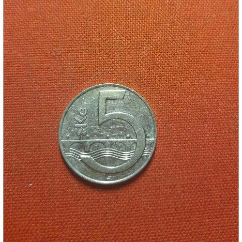 Чехия 5 крон 1994г.