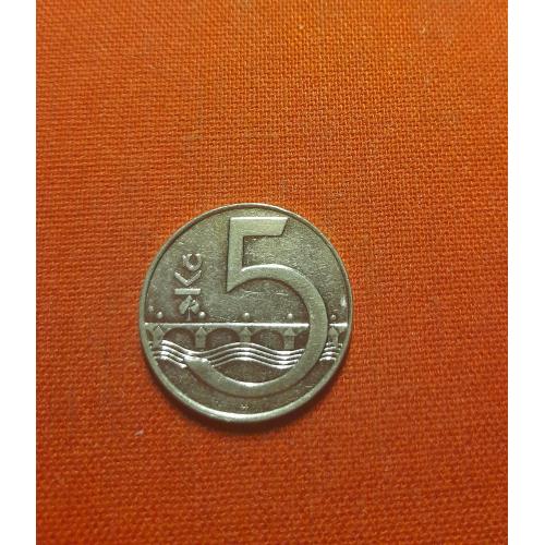 Чехия 5 крон 1994г.