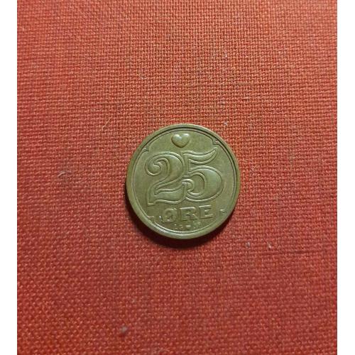  Дания 25 эре 1994г.