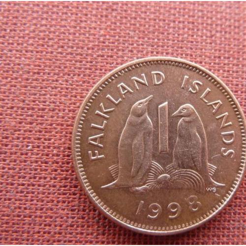 Фолклендские о-ва 1 пенни 1998г. 