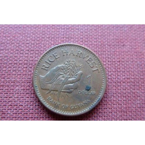 Гайана 1 доллар  1996г.