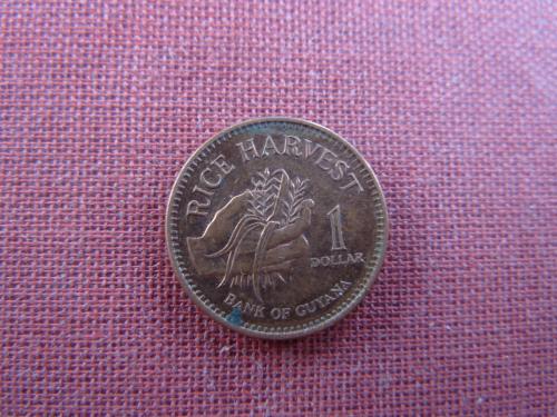 Гайана 1 доллар  2008г.