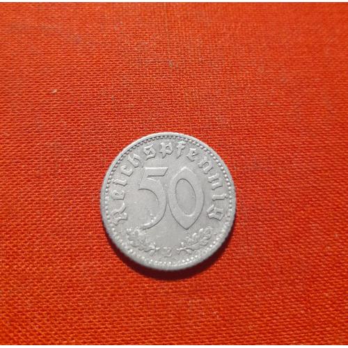 Германия 50 пфеннигов 1935г. Е, Третий Рейх (1933 - 1945 )