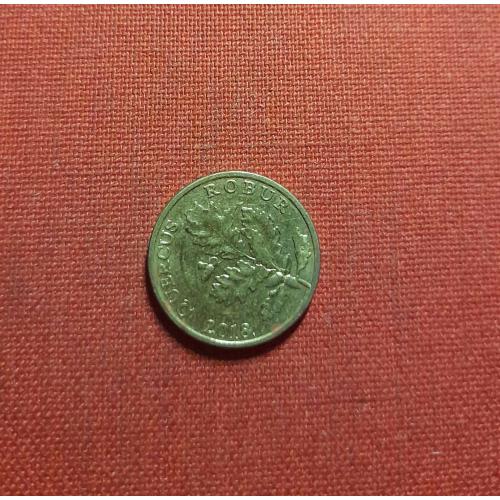 Хорватия 5 лип 2018г. QUERCUS ROBUR, редкий год