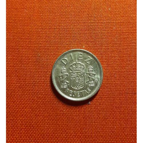 Испания 10 песет 1984г.Хуан Карлос I