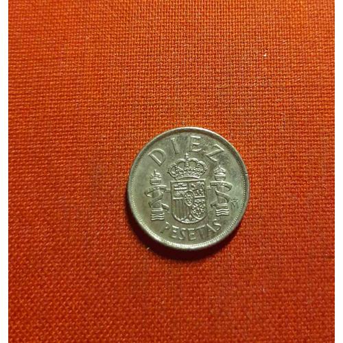 Испания 10 песет 1984г.Хуан Карлос I