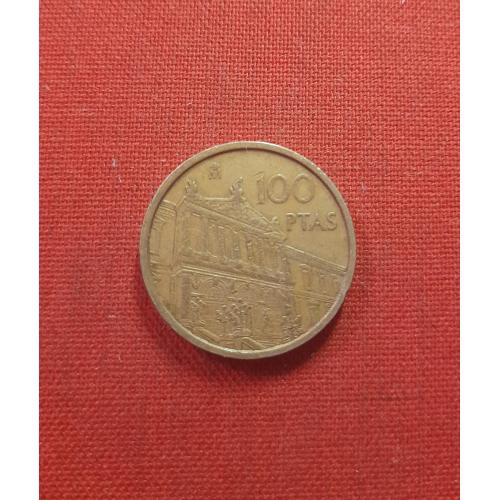 Испания 100 песет 1996г.Хуан Карлос I, Национальная библиотека