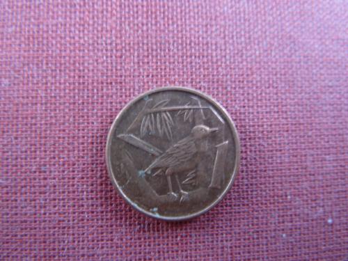 Каймановы острова 1 цент 2005г.