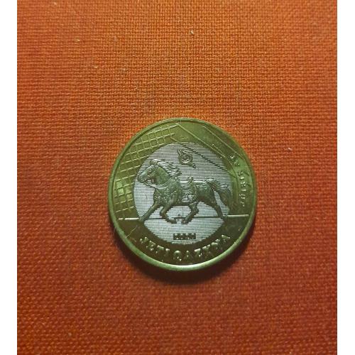 Казахстан 100 тенге 2020г. Жети казына,Сокровища степи /скакун/