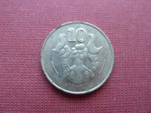 Кипр 10 центов 1994г.