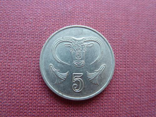 Кипр 5 центов 1998г.