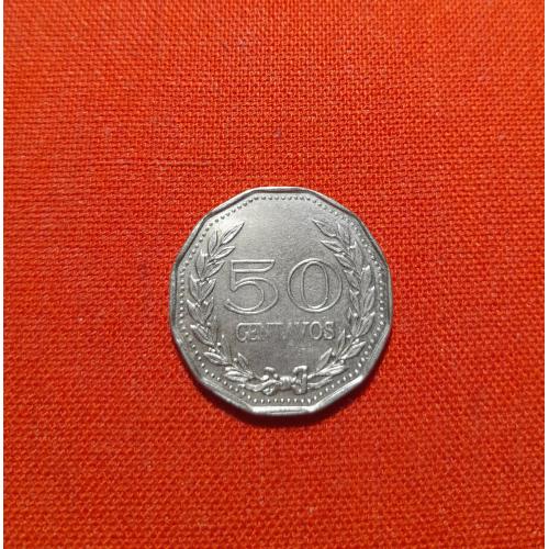 Колумбия 50 сентаво1971г. 