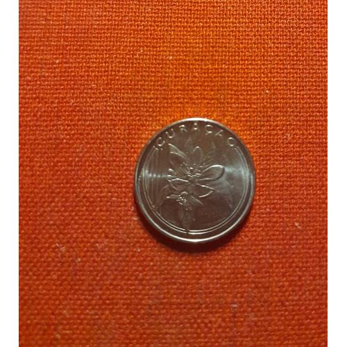 Кюрасао остров 5 центов 2025г. Малые Антильские о-ва 