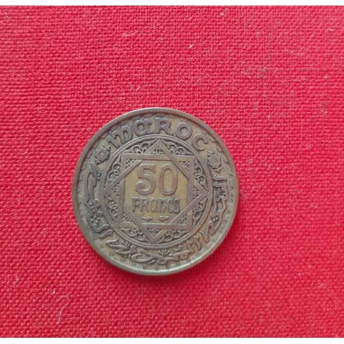 Марокко 50 франков 1952г.(1371)