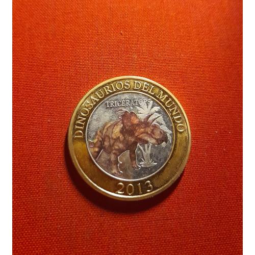 Монтескларос 1 монте  2013г.40мм, Кастилья,Испания,Tricerators,цвет.тампопечать,Супер редкие