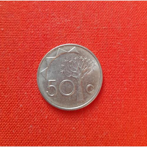  Намибия 50 центов 2008г.