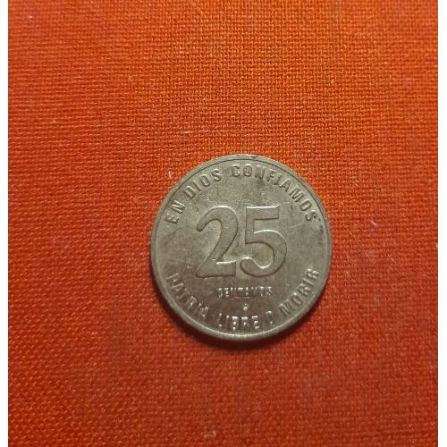 Никарагуа 25 сентаво 1981 г. SANDINO, редкие