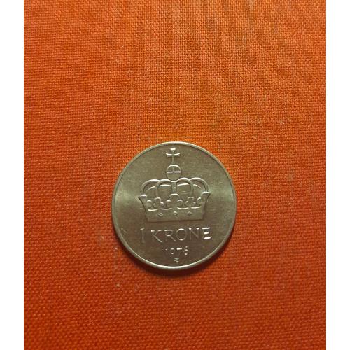 Норвегия 1 крона 1976г.Улаф V
