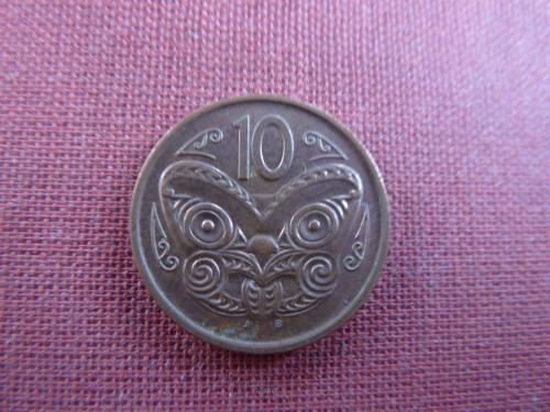 Новая Зеландия 10 центов 2006г.