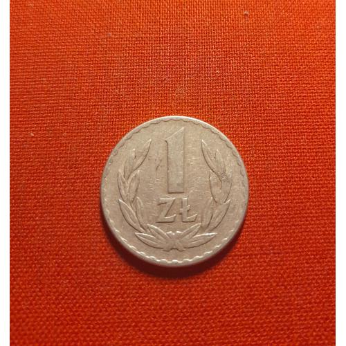 Польша 1 злотый 1949г. Алюминий, Республика (1949 - 1949)