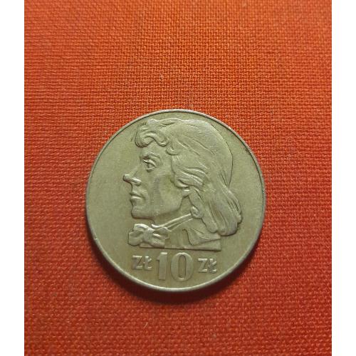Польша 10 злотых 1969г. 28мм,Тадеуш Костюшко (Национальный герой Польши) редкие