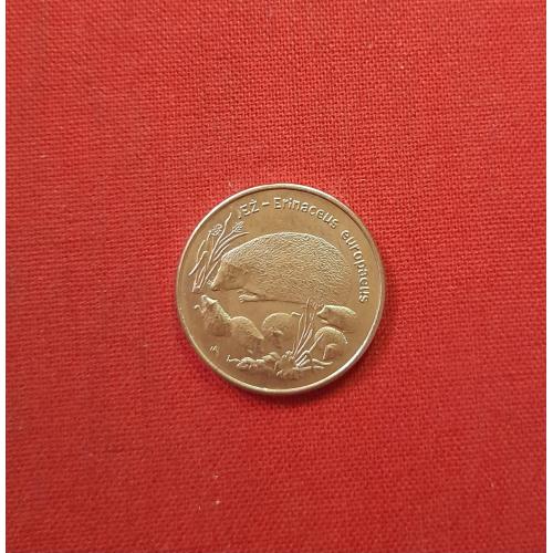 Польша 2 злотых 1996г. Ёжи,JEŻ - Erinaceus europaeus,КОПИЯ, редкие