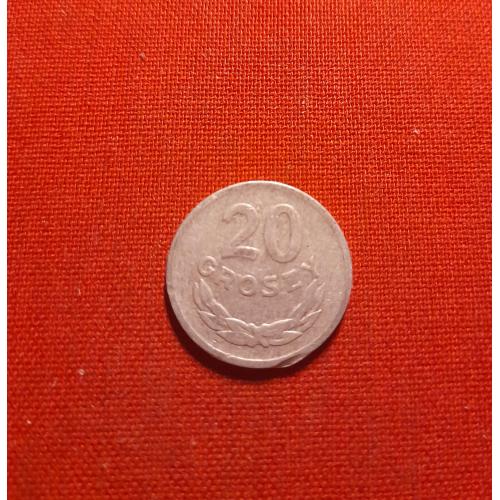 Польша 20 грошей 1967г.