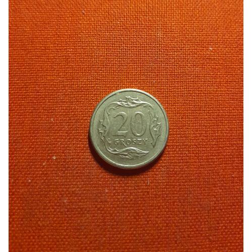 Польша 20 грошей 2009