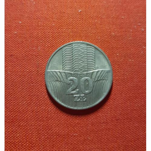 Польша 20 злотых 1974г.20 ZŁНародная Республика (1950 - 1990)