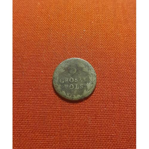 Польша 5 грошей 1827г. Отметка монетного двора: "IB" Якоб Беник,Царство Польское (1816 - 1864)редкие