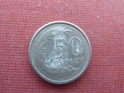 Польша 50 гроша 2009г.