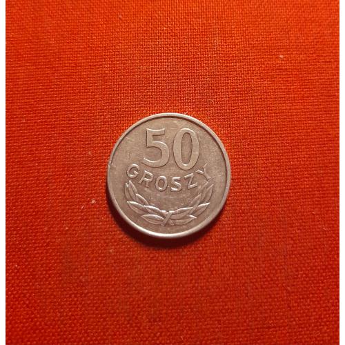 Польша 50 грошей 1986г.нечастые