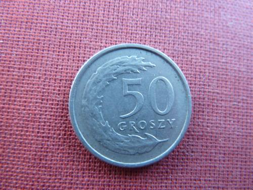 Польша 50 грошей  1992г