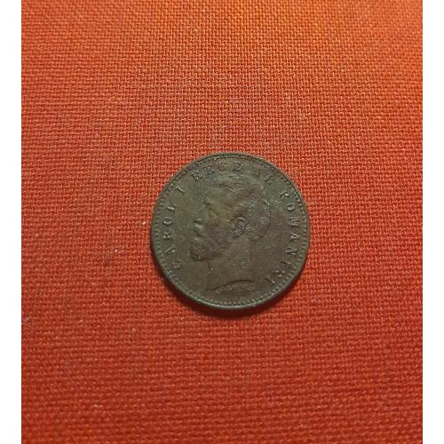 Румыния 2 бани 1900г.  Кароль I, отличный сохран             