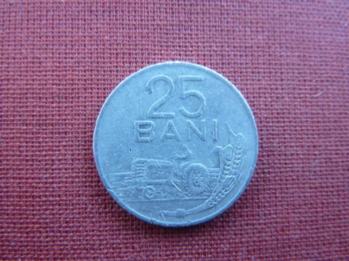 Румыния 25 бани 1982г. алюминий
