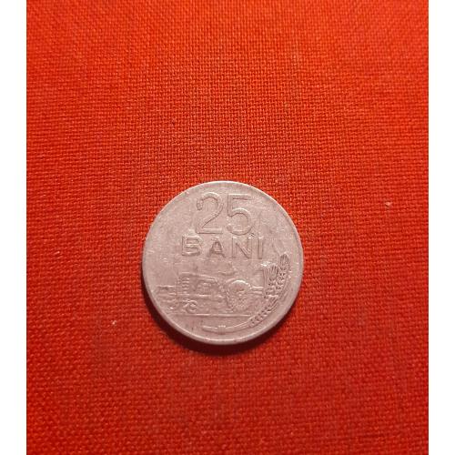 Румыния 25 бани 1982г.алюминий