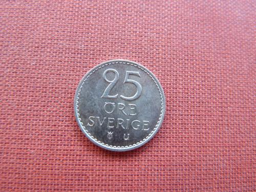 Швеция 25 эре 1973г.