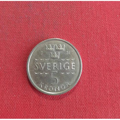 Швеция 5 крон 2016г.