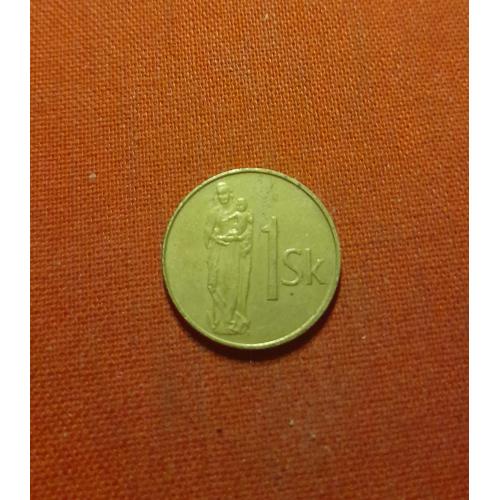  Словакия 1 крона 1994г.