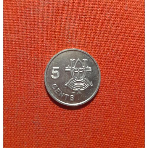 Соломоновы острова 5 центов 1995г.