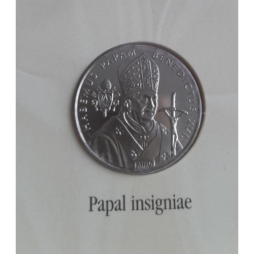 Сомали 1 доллар 2006г.Папа Бенедикт XVI. Избрание,из набора,очень редкие