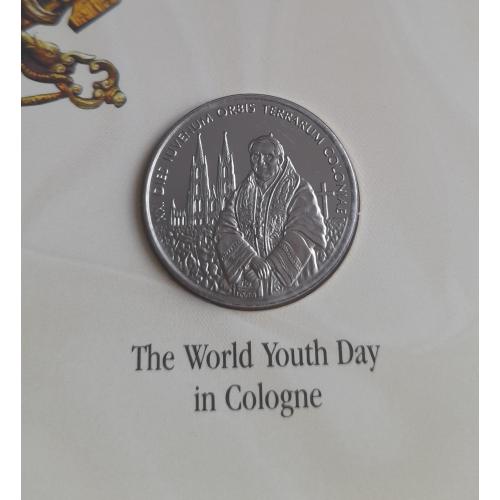 Сомали 1 доллар 2006г.Папа Бенедикт XVI. Международный день молодежи в Кельне,из набора,очень редкие